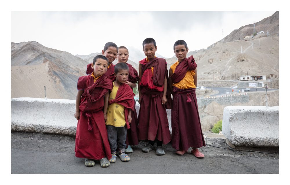 Lamayuru monk children